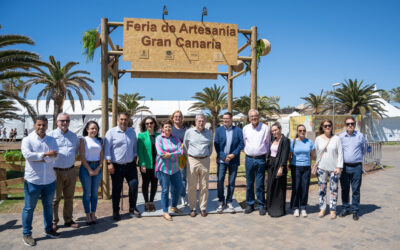 La Feria de Artesanía Gran Canaria Primavera Sur abre sus puertas con lo mejor del acervo cultural de la isla
