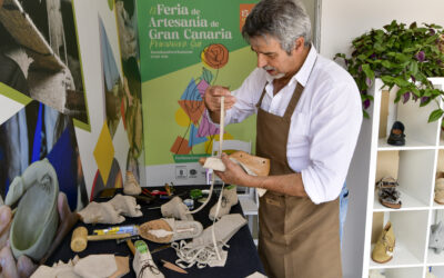 La Feria de Artesanía Gran Canaria Primavera Sur rebosa de público a falta de tres días para que cierre su 13ª edición