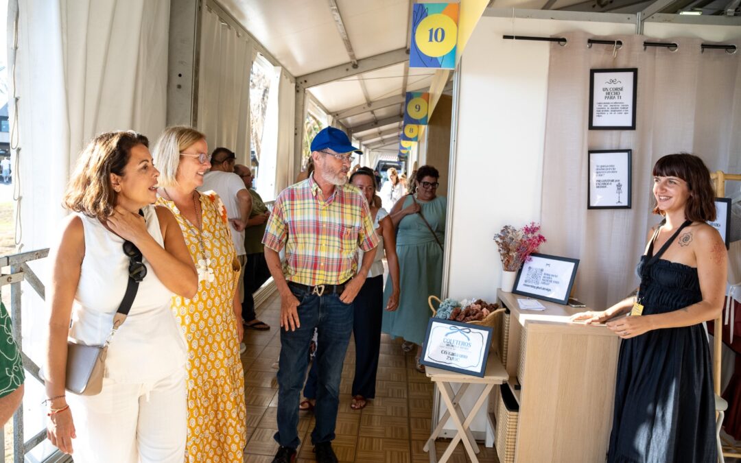 Inauguración de la 19 Feria de Artesanía de Gran Canaria Verano Sur